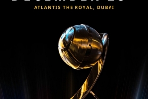 官方：今年环球足球奖将在12月28日举办颁奖典礼